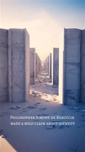 Simone de Beauvoir on Identity: “One Is Not Born, But Becomes” #identityshift #philosophy