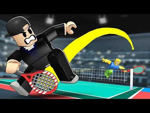 We got OP POWERS in Roblox Racket Rivals