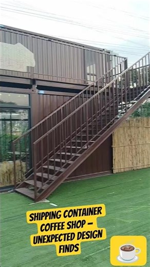 Shipping Container Coffee Shop — Unexpected Design Finds