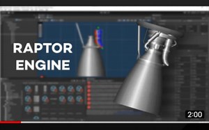 ［SFS PC］TIMELAPSE：为SFS制作自定义部件：猛禽引擎 | 第1部分