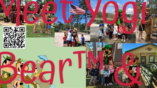 🌸 Spring fun starts here! Plan your spring escape to Elberta Jellystone Park — camping, pool time, hay rides & Yogi Bear™ fun await! 👉 Book now: jellystonegulfcoast.com | Yogi Bear's Jellystone Park of the Alabama Gulf Coast