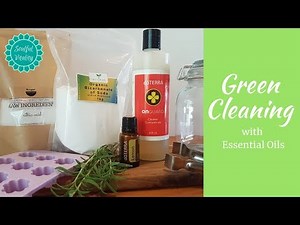 Green Cleaning with doTERRA Essential Oils - Live in-depth demonstration