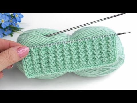 Two Color Knitting Pattern | Simple & Beautiful Design