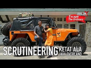 Scrutineering ketat ala Java Overland 4x4 - Escape The Ordinary