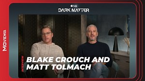 13K views | Blake Crouch (Wayward Pines) and Matt Tolmach (Spider-Man: Homecoming) spoke with MovieWeb's Matt Mahler about their new Apple TV+ series, Dark Matter, starring Joel Edgerton, Jennifer Connelly, Alice Braga, and Jimmi Simpson. They discussed the origin of the show, the popularity of multiverses these days, and why Tolmach's production Kraven the Hunter was moved to December, 2024. | MovieWeb | Facebook