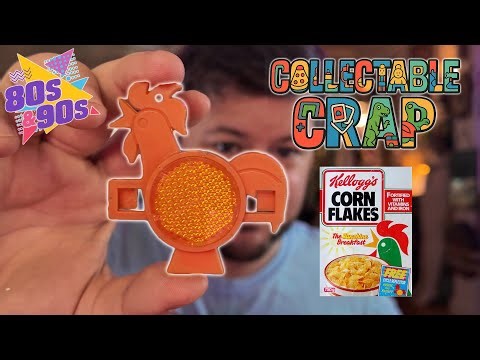 Unboxing My Childhood: Snap, Crackle and Kellogg's Cockerels - Vintage Cereal Toys!