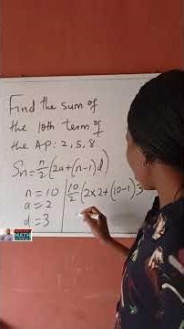 #arithmeticprogression #maths #mathexam #education