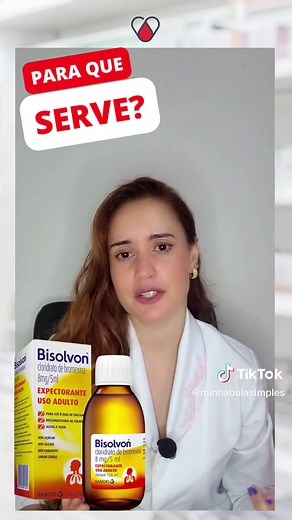 Para que serve o xarope Bisolvon?