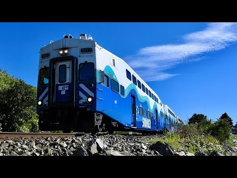 Sounder Train North Line Commute: Seattle - Everett