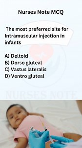 Nursing MCQ Nursing Exam Preparation Nursing Quizz Nursing Mock Test #prometricprep #PGIMERNursing #rrbnursing #mallunurse #nepalinurses #aiimsnursingofficer #esinursing #nurse #nursingeducation #nursingmcq | Nurses Note