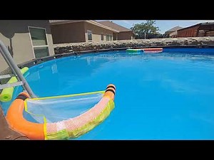 Intex/Bestway above ground pool unlevel 5 inches. Is it safe?