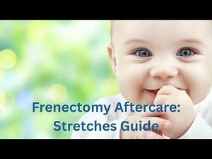Baby Frenectomy aftercare stretches - Dr Nathan Le - Kempsey Dental Centre
