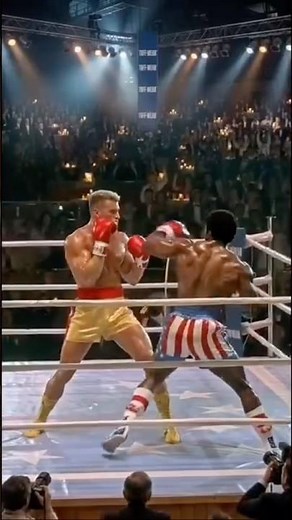 Apollo Creed vs Ivan Drago 😳🥊 The Fight That Changed Boxing Forever