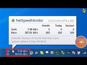 internet speed monitor windows 10 64 bit