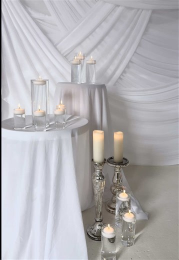 Set up a candle-lit linen backdrop with me ✨✨✨ #fyp #photographybusiness #foryou #setup #backdrop