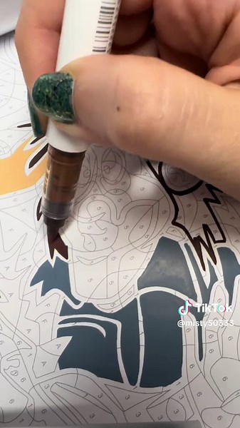 Scooby-Doo Color by Numbers Art Therapy for Everyone