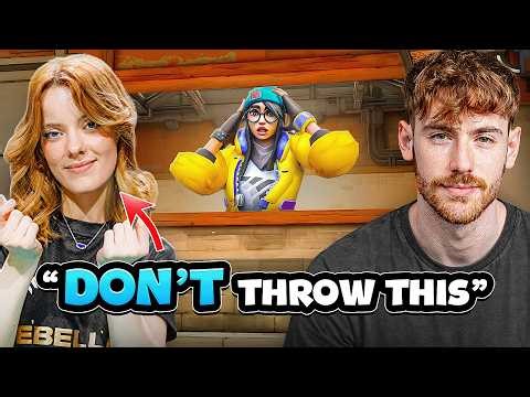 I Tried to Not THROW This FREE Win with Sapnap... | SR Noia Valorant Ranked