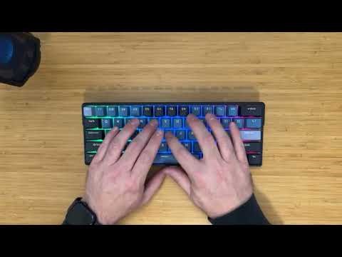 RK61 Plus (Stock + Tape Mod) Sound Test: Is This Budget 60% King?