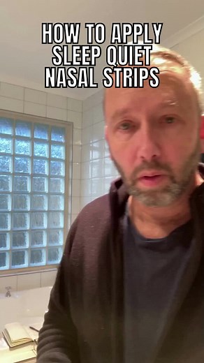 Properly Apply Nasal Strips Tutorial by Founder Marc