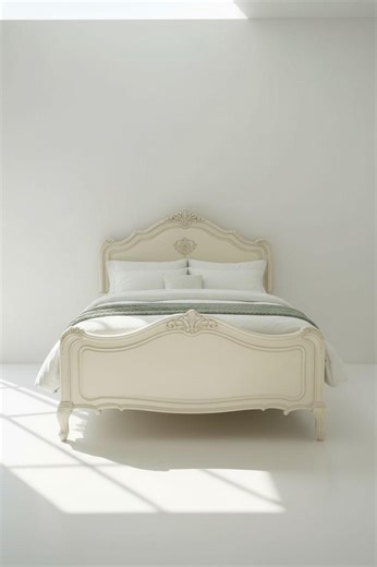 Luxury French Bed Frame in Solid Wood | Hand-carved Custom Bed | Boutique European Style Furniture - Etsy