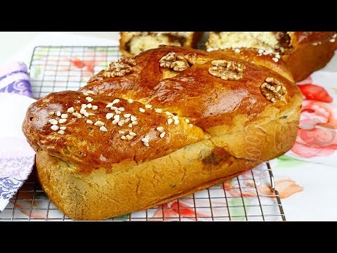 COZONAC PUFOS | CEA MAI BUNA RETETA | Cu Smantana, Nuca, Cacao si Rahat | Anyta Cooking