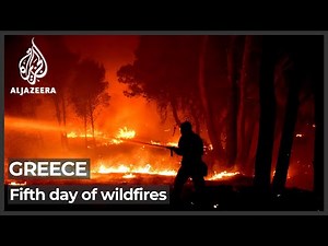 Greece: Blaze sweeps through Athens suburbs as wildfires spread