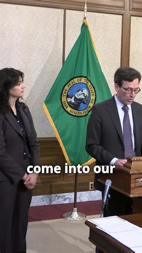 This morning, I signed HB 1321 alongside Rep. Sharlett Mena to protect Washington’s autonomy by preventing other states from sending their National Guard here. We cannot have armed forces come into our state to enforce policies that are against our core values. I appreciated Rep. Mena’s leadership in bringing this important legislation to my desk. We welcome collaboration with National Guard forces when warranted, but only with our permission. | Governor Bob Ferguson