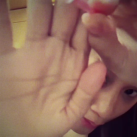 She felt that something was wrong.. #lens #CapCut | lens stuck on eye