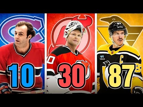 The Greatest NHL Player Of All Time For Every Jersey Number!