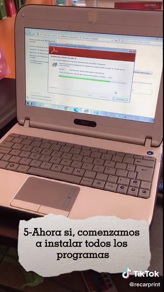 Cómo Formatear una Netbook del Gobierno paso a paso
