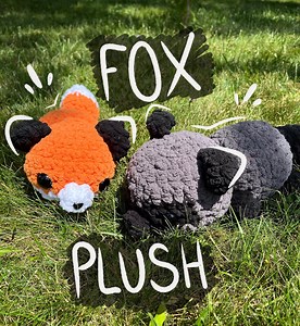 Fox Plush | Crochet Handmade - Etsy