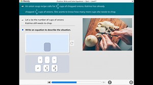 i-ReadyPractice: Write and Solve Equations — Quiz - Level FA... | Filo