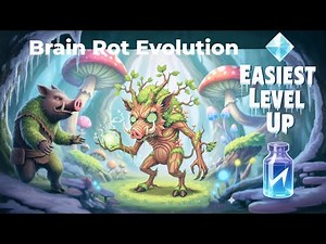 What's the FASTEST Way to Level Up in Brain Rot Evolution?