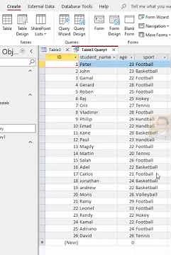 How to use Microsoft Access365 a simple Query Wizard in one minute #shorts #Access #microsoft