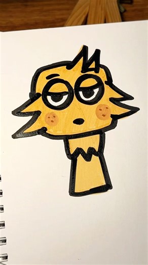 Drawing Sprunki Dandys word #sprunki #incredibox #art #incrediboxsprunki