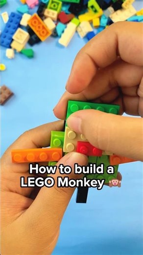 How to build a LEGO Monkey with Brickify! 🐒