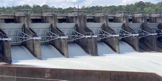 Toledo Bend reservoir elevation being monitored