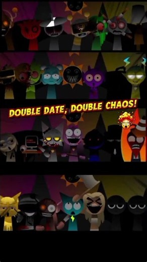 SPRUNKI DOUBLE DATE PHASE! 💕💀 LOVE TURNS INTO CHAOS! 😱🔥 #Sprunki #Shorts #gaming #viral #fyp