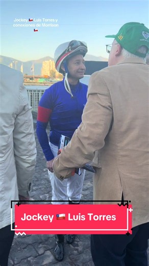 Jockey 🇨🇱 Luis Torres y conexiones de Morrison 🇨🇱 Morrison 🇨🇱, hijo de, Tiz The Law, sencillamente hizo una carrera excepcional en la hora de la verdad con la conducción del jockey Luis Torres, para ganar la Dos Mil Guineas G1 @hipodromo_chile . Es un potrillo de calidad y que ahora comienza a demostrar su potencial. #morrison #jockey #luis #torres #chile🇨🇱