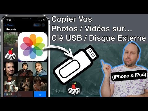 Copier Vos Photos et Vidéos sur une Clé USB / Disque Externe (iPhone/iPad)
