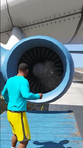 É POSSÍVEL ENTRAR NA TURBINA DE UM AVIÃO?