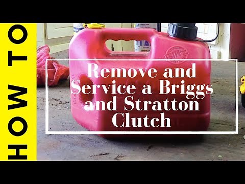 How to: Remove and Service a Briggs and Stratton Clutch