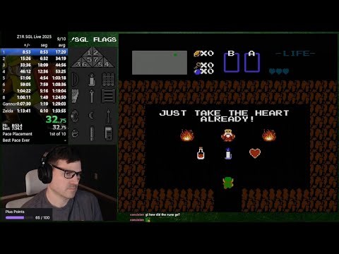Zelda 1 Randomizer - SpeedGaming Live practice seed