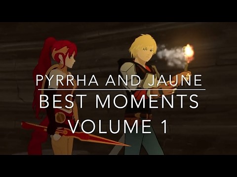 RWBY: Pyrrha And Jaune Best Moments - Volume 1