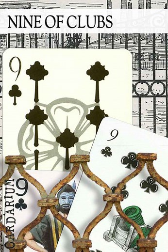 9 of Clubs meaning in Cartomancy and Tarot - ⚜️ Cardarium ⚜️