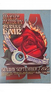 Get ready for 46th Annual Haight-Ashbury Street Fair! ☮️ 🌈 🤘 See you psychos tomorrow- Sunday, September 7, 2025, from 11 AM to 5:30 PM on Haight Street (between Stanyan & Masonic), SF – FREE & all ages This legendary block party celebrates the spirit of ’67—live bands, artisan vendors, street food, skate jams, kids zones, and more. Stop by our SFP shop between Ashbury and Masonic to say hey and re-up for Fall. Mark your calendars and get ready to show up for the city, the culture, and the cha