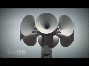 American Signal T-121, Alert: Plainville, Indiana (Daviess Co. Tornado Siren Test, HD)