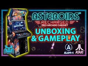 Asteroids Recharged Pro Arcade UNBOXING 🚀 INSANE Direct Capture Gameplay!