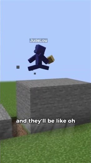 THE GHOST BLOCK TRAP💀JudeLow #trend #minecraft #edit