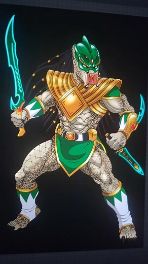 Exclusive Predator Green Ranger @rangerstop_convention. See you guys in Orlando Nov. 14-16, 2025 #oliverbanksart #rangerstopandpop #rangerstoporlando2025 #ArtMonkeyAnimationstudio #mmpr #mightymorphinpowerrangers #predatorbadlands #predator #greenranger | Art Monkey Animation
